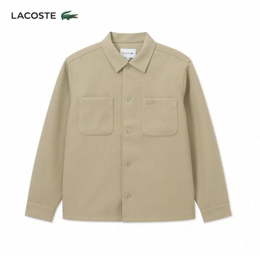 【6折】5楼LACOSTE法国鳄鱼男装秋季纯色翻领衬衫外套|CH7210-98-02S吊牌价1990惊爆价1194 商品图2