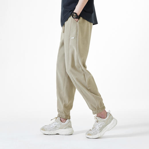 GXG男装秋冬束脚休闲裤男士时尚百搭运动风卫裤K&C 商品图9