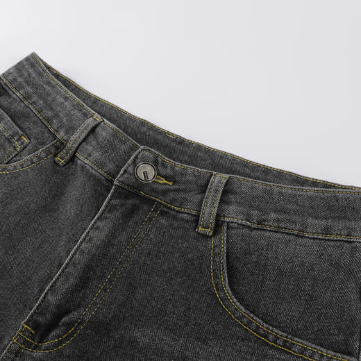 GXG男装秋季时尚百搭男士休闲牛仔长裤潮流舒适裤子K&C 商品图6