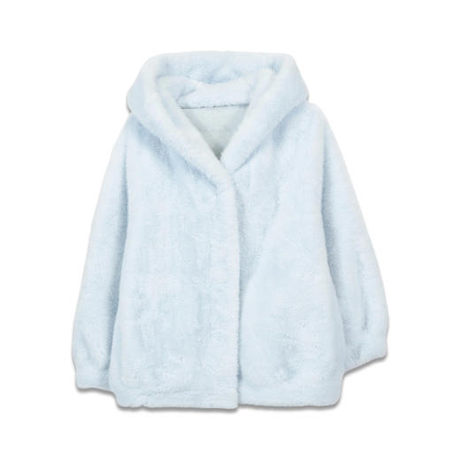 纯色百搭软乎乎宽松连帽外套-纪念日百货门店同款168644192 商品图3