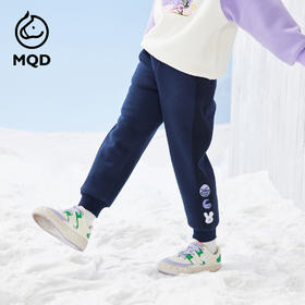 【秒3】【MQD】女童冬季热暖绒保暖舒适趣味装饰针织裤