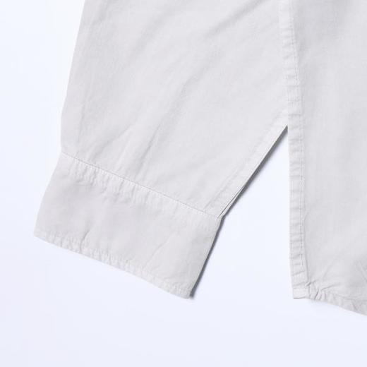 2802SDSA秋冬新款痞帅男装韩版简约纯色设计翻领长袖衬衫百搭休闲衬衣 商品图4