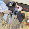 秋冬特惠💰400 诺悠翩雅围巾 秋冬新品【山羊绒水波纹格纹围巾】 商品缩略图5