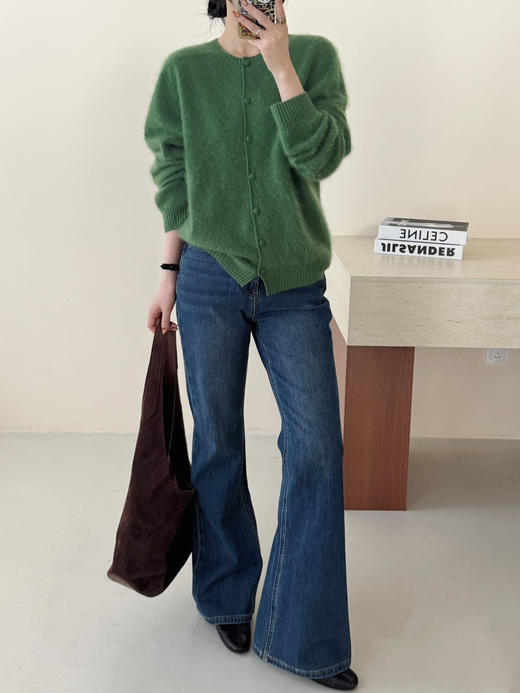 高奢定制羊绒澳毛开衫 鄂尔多斯同款 商品图8