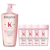 【直播专属  礼盒礼袋】【情人节加赠小金条口红1966】KERASTASE卡诗 元气姜粉瓶洗发水一拖四礼盒（500ml+80ml*4） 商品缩略图1