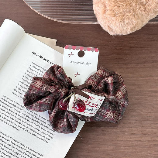 FGKH复古樱桃吊坠发圈皮筋-纪念日百货门店同款167993649 商品图2