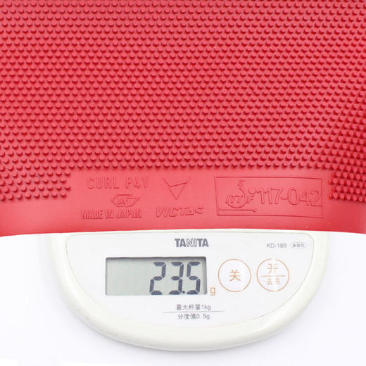 VICTAS维克塔斯削球长胶套胶P4V长胶胶皮220040削球型乒乓球长胶胶皮 商品图4