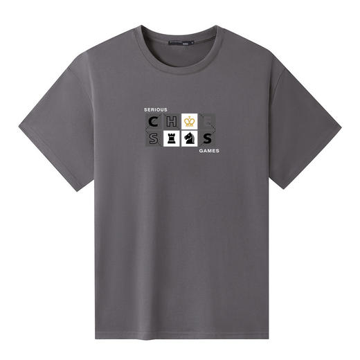 GXG男装  男式休闲百搭时尚潮流短袖T恤K&C 商品图4