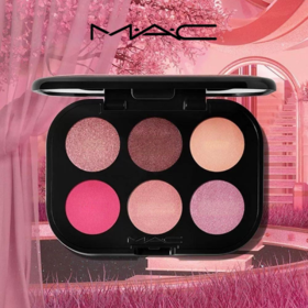 MAC/魅可 摩登幻境花园6色眼影盘 6.25g 显色不飞粉六色显眼盘百搭盘