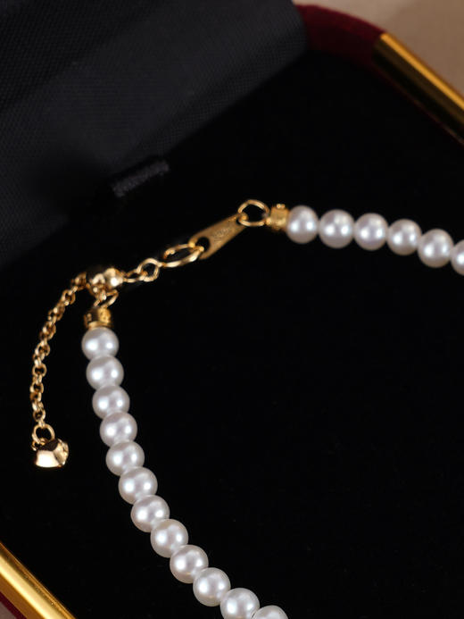 子佩集【美好发生】银S925珍珠惜王妃手链【MLSL002】3mm珠草莓镀金2601 商品图6