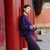 西子/锦绣含章100羊毛呢拼宋锦手工盘扣新中式外套/WTTJ0803 商品缩略图3