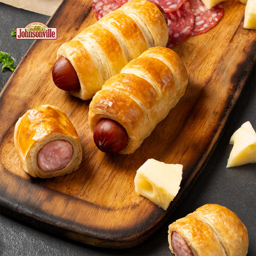 尊乐酥皮卷烤肠香肠面包儿童早餐烤肠芝士爆浆450g两盒/四盒 商品图2