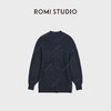 ROMI STUDIO“休闲气质”羊毛混纺厚实中长款针织开衫RWDSLT1918 商品缩略图1