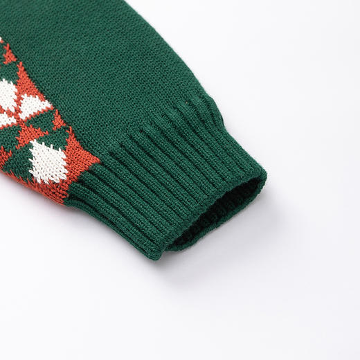 【秒2】【MQD】男童冬季时尚复古图案圆领针织衫毛衣 商品图5