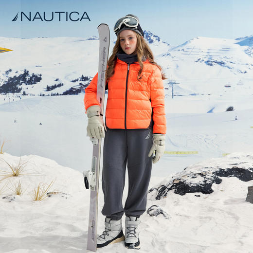 NAUTICA诺帝卡童装 针织加绒长裤 NK240191 商品图4