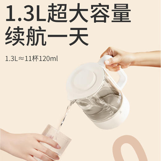 小白熊快速玻璃恒温调奶器1.3升 商品图5