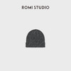 ROMI STUDIO“无缝一体”100%山羊绒加厚坑条毛织帽冷帽 RWCWP07544 商品缩略图2