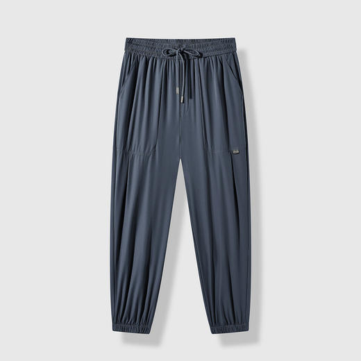 GXG男装25夏季时尚拼接舒适顺滑户外登山跑步百搭束脚休闲裤K&C 商品图4