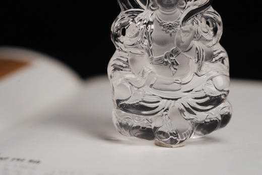 马年守护菩萨｜白水晶大势至观音（一周发货） 商品图3