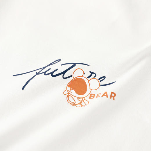 GXG男装【100%棉】夏季时尚印花男士简约字母圆领短袖t恤K&C 商品图8