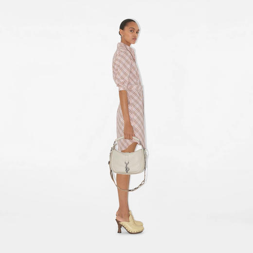 BURBERRY 巴宝莉 女士束腰格纹长袖衬衫裙 格子 8104976 C2143 商品图3