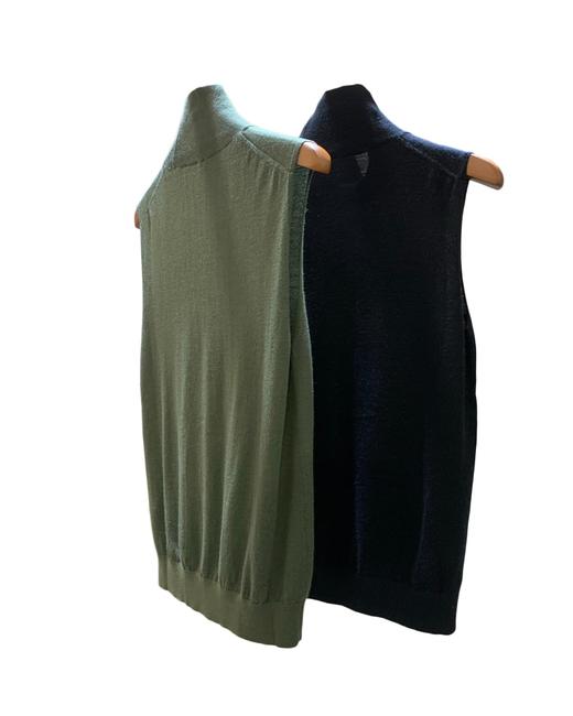 女款高领羊绒针织背心lv015 商品图1