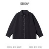 61068SDSA男士秋冬新款痞帅男装潮牌纯色纽扣拉链翻领夹克外套百搭时尚 商品缩略图1