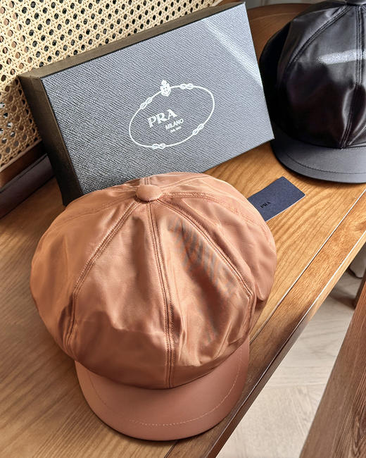 现货 THS-无 P家 复古有型八角帽 3色 CN217 商品图6