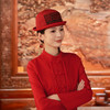 【2026年货节新品】游红绣檐针织礼帽 | 现货加急发 商品缩略图1