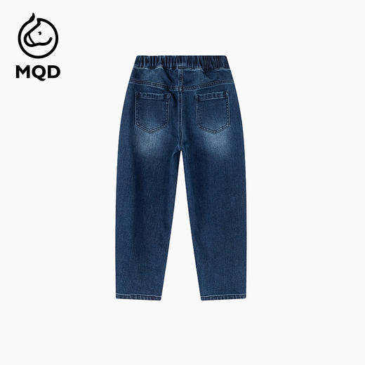 【秒3】【MQD】男童冬季蓄热保暖精致百搭牛仔裤 商品图4