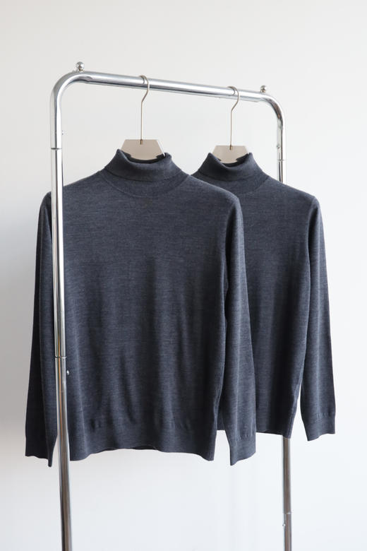 H.B 男士高领羊毛针织衫。 MY148 商品图3