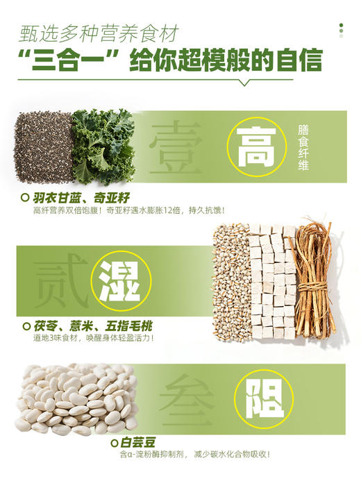 【羽衣甘蓝】超模食谱同款—羽衣甘蓝奇亚籽代餐粉，一杯汇聚多种植物营养，轻松享受。 商品图8