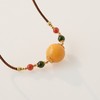 非金属树脂项链 西子/新中式大圆珠吊坠锁骨链项链/SSKX0048 商品缩略图4