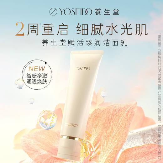 【内购】养生堂赋活臻润洁面乳125g 女士高端洁面 商品图0