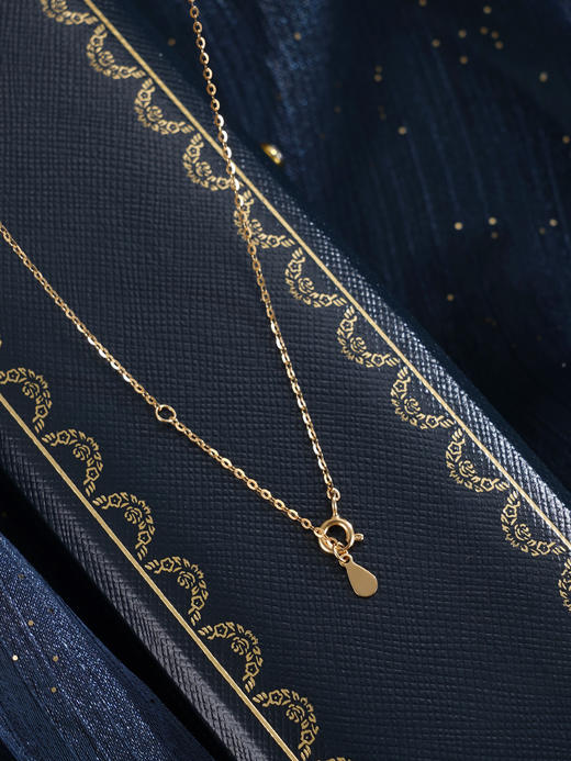 子佩集【幻夜篇章】银S925珍珠惜王妃套链【YL0116B】8.5mm珠镀金黑珠双环吊球2601 商品图6