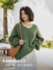 无缝一体26支纯羊毛拉绒V领毛衫FCG1WST057 商品缩略图3