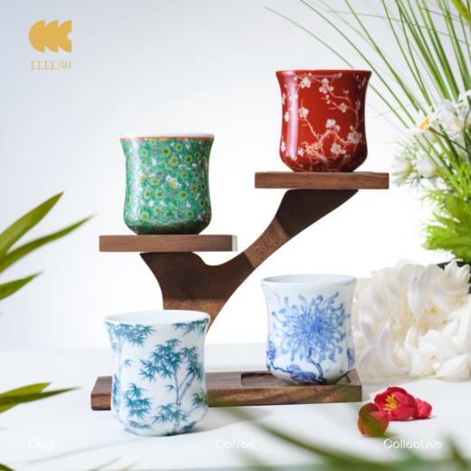 CCCLAY"工"系列 | 梅竹菊 咖啡杯 品鉴杯 陶瓷杯 商品图0