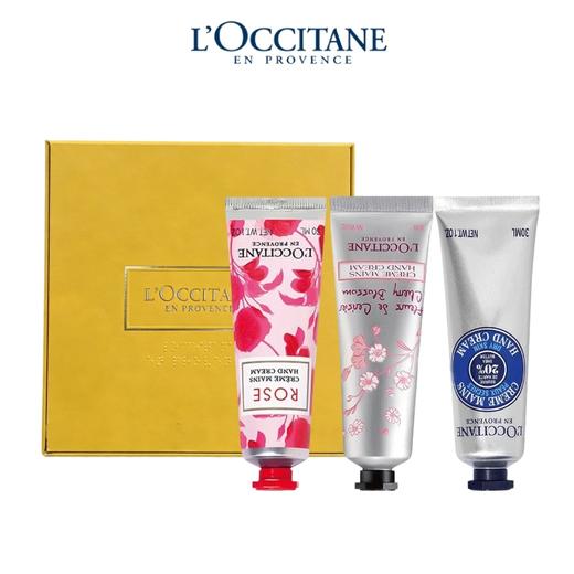 欧舒丹护手霜三件套30ml*3支礼盒装  A-5810 （效期27年2月） 商品图0