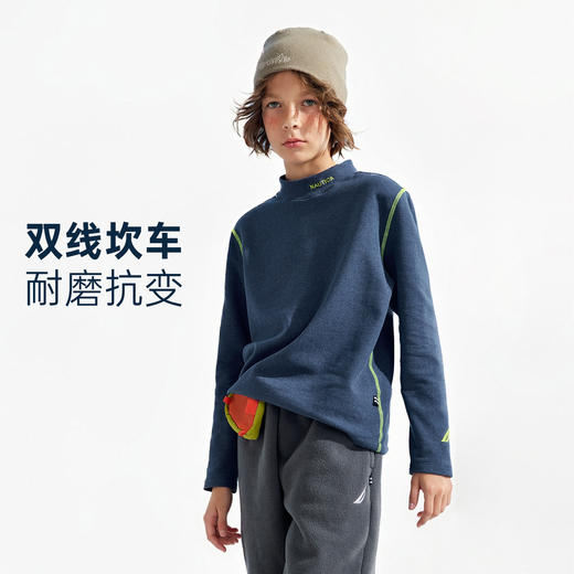NAUTICA诺帝卡童装 长袖T恤 NK330653 商品图7