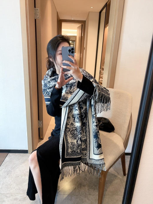 秋冬特惠💰150 迪家围巾 四季都可以用 真心美的让人非常非常心动 商品图5