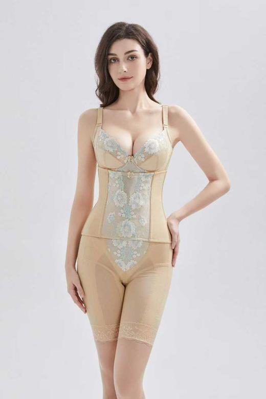 【银纤维塑身衣】美容院身材管理器女正品模具塑身衣美体内衣产后收腹提臀三件套【NYS997】 商品图6
