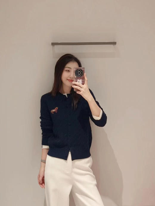 SHG99471生肖小马开衫 商品图10