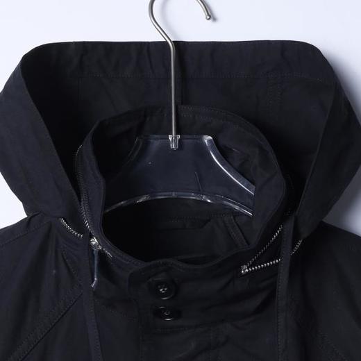 OAS2811SDSA男士秋冬新款痞帅男装韩版纯色降落伞短款连帽夹克外套百搭 商品图2