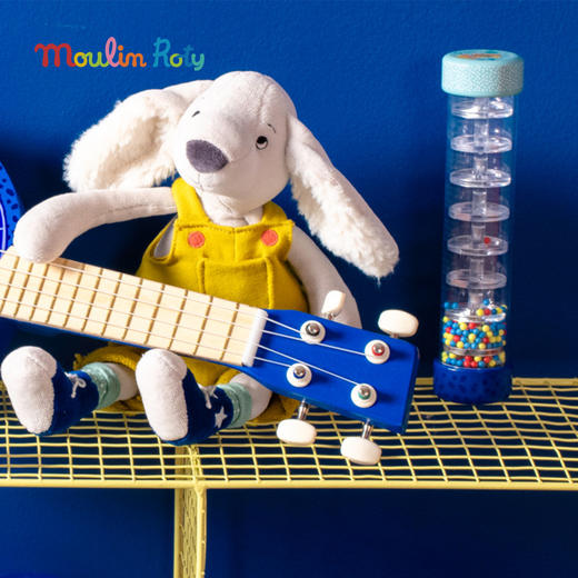 Moulin Roty 雨声棒 小狗普斯系列 适合10个月龄+ 音律启蒙  法国品牌-684093 商品图2