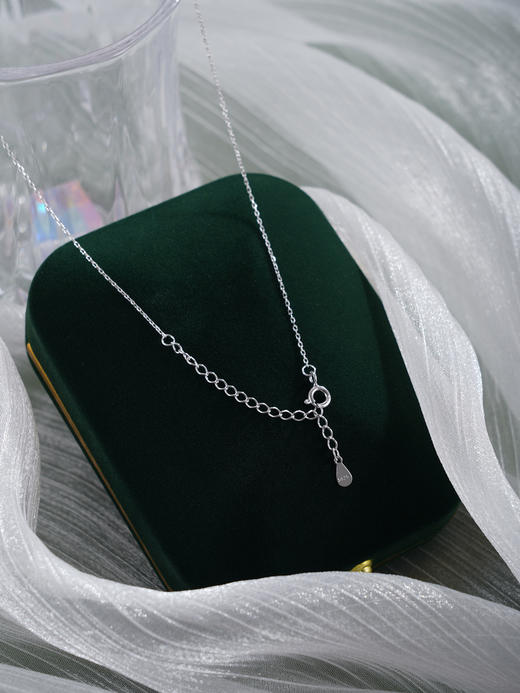 子佩集【蝴蝶微醺】银S925珍珠惜王妃套链【MLTL009】8.5mm珠蝴蝶一字2601 商品图4