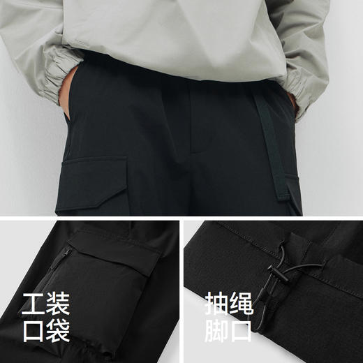 舒服裤|商场同款森马休闲长裤男春户外机能工装裤2026新款直筒裤 商品图3