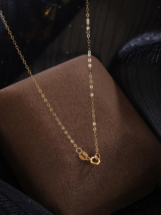 子佩集【邂逅】G18K珍珠惜王妃项链【MLKJXL006】7.5-10mm珠镀金双珠2601 商品图7