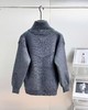*哈吉嘶2026新品春秋拼色立领半拉链开衫休闲毛衣 商品缩略图4