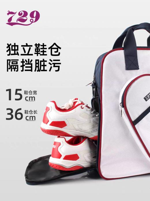 友谊729乒乓球包新款多功能运动单肩包斜挎包兵乓球户外运动包独立鞋仓 商品图2
