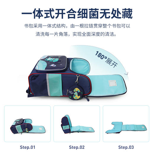 阳光8点小学生书包一二三年级男女童孩子可爱护脊减重儿童双肩背包顺丰包邮发货一年质保 商品图4